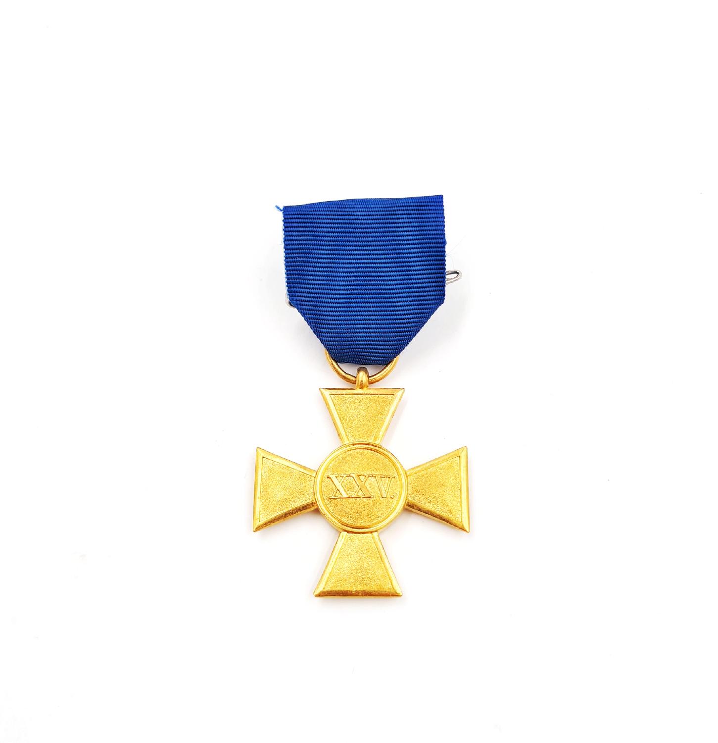 militaria : Médaille prussienne 25 ans de service