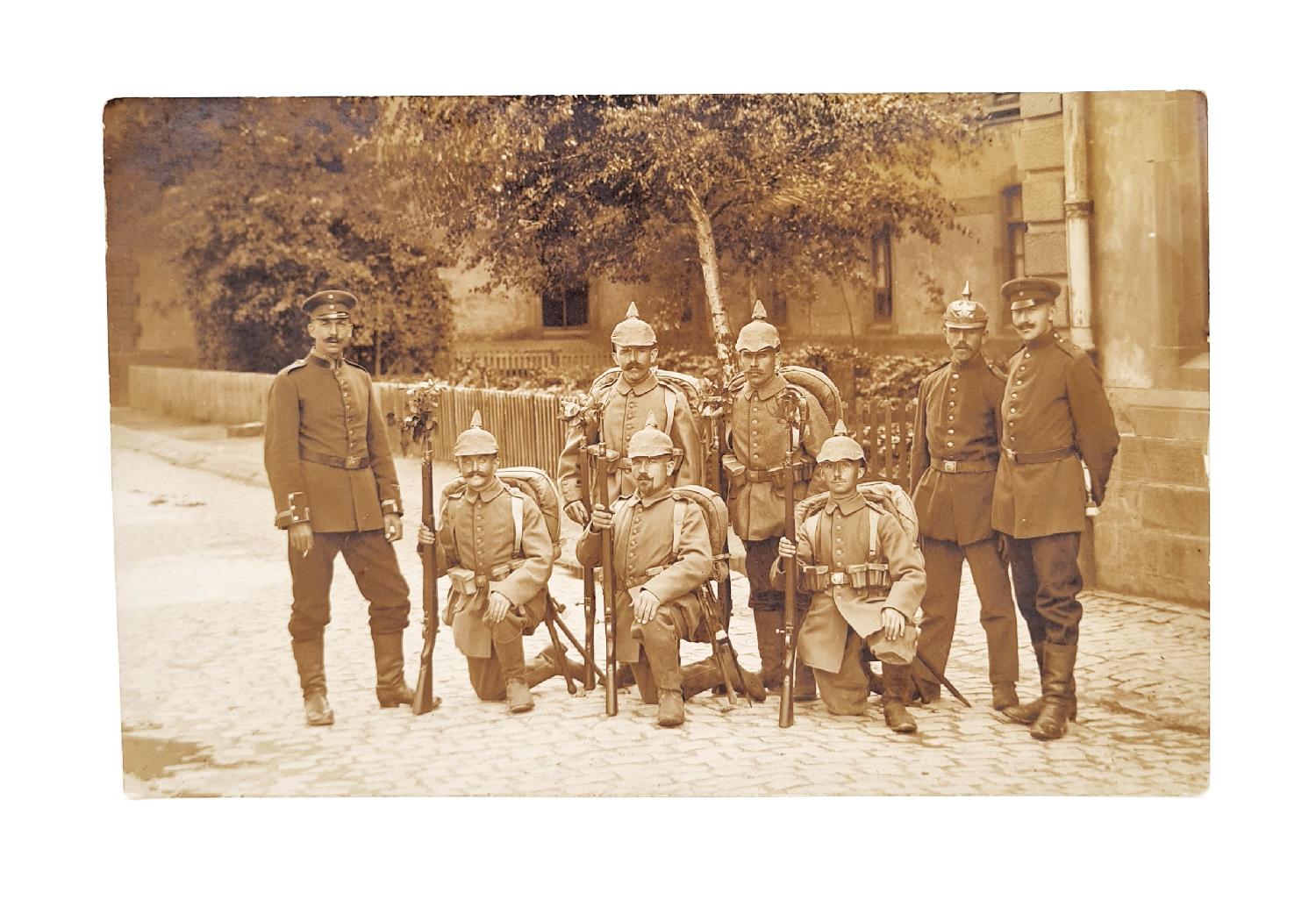 militaria : Photo carte allemande IR.60 Wissembourg