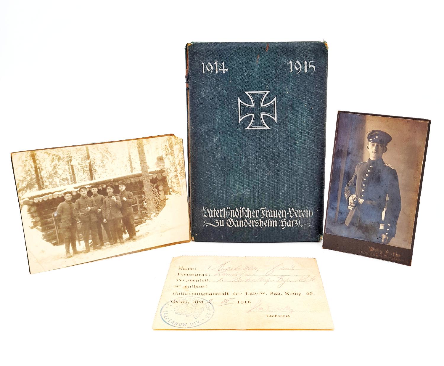 militaria : Porte document Patriotique 1914 - 1915