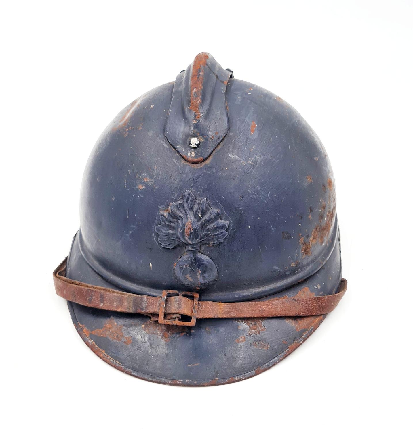 militaria : Casque Adrian modèle 1915 Infanterie / Cavalerie