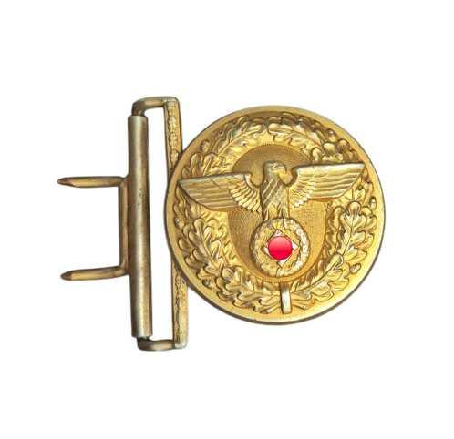 militaria : Boucle de ceinturon Politische Leiter RZM M4/22