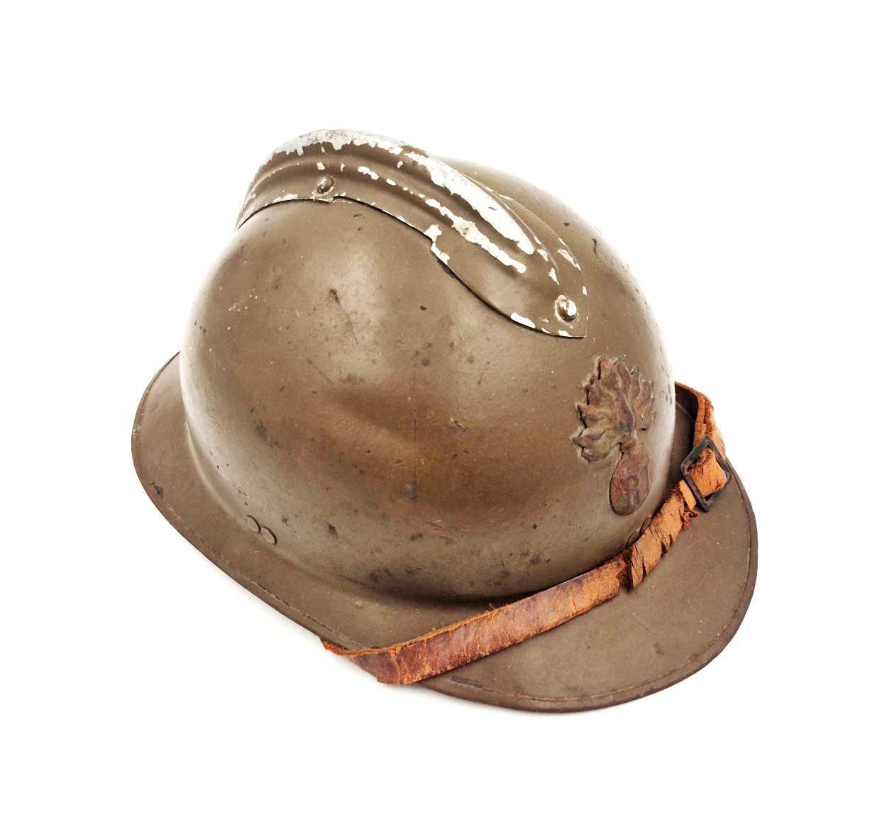 militaria : Casque Adrian infanterie modèle 1926 JAPY