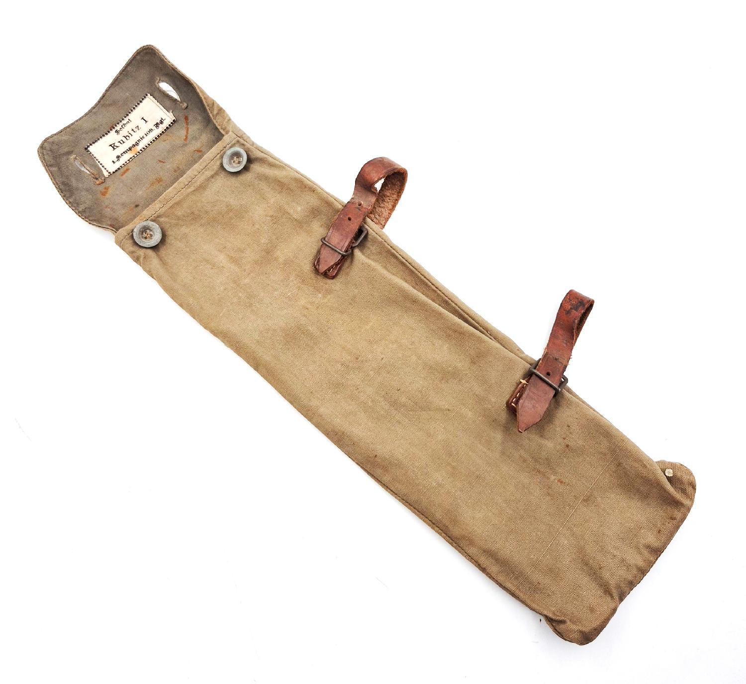 militaria : Étui pour piquets de tente Saxon 