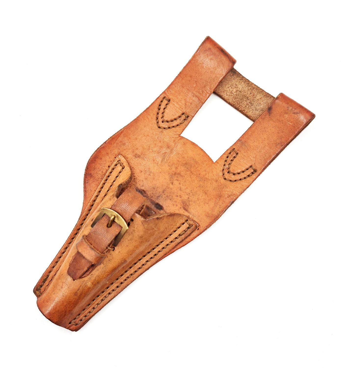 militaria : Porte baïonnette Lebel fauve état neuf