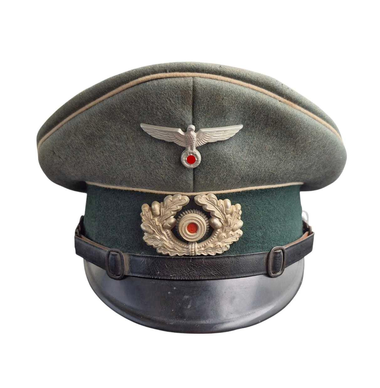 militaria : Schirmmütze Wehrmacht Pekuro