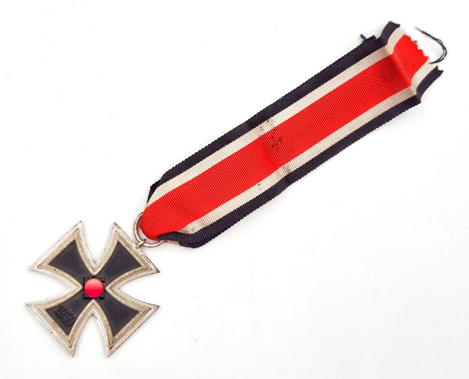 militaria : Croix de fer seconde classe 1939 avec poinçon