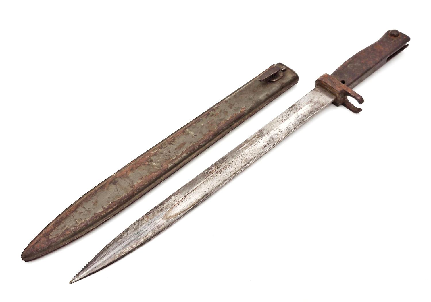 militaria : Baïonnette ersatz feldgrau fourreau FAG