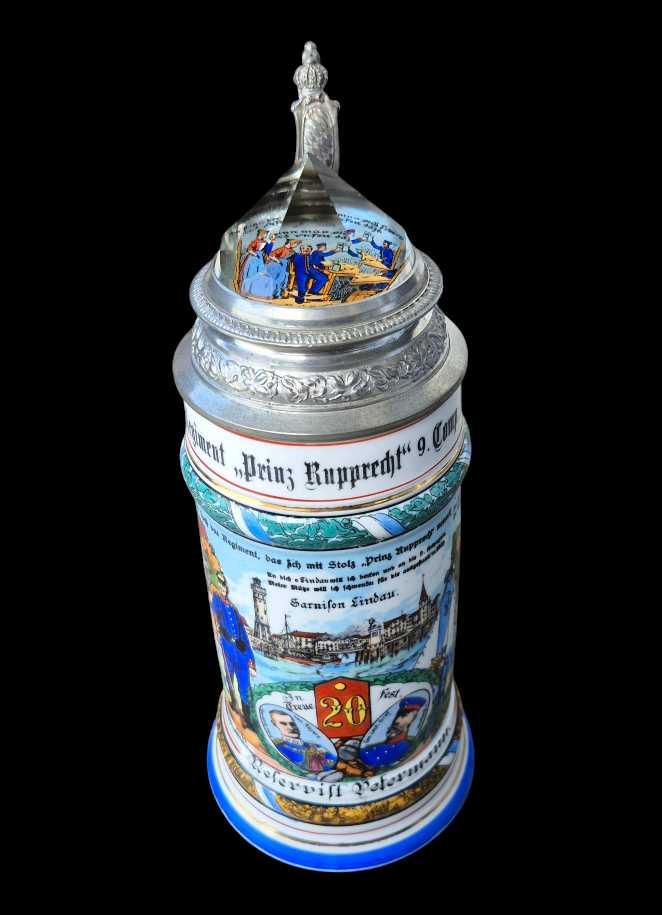 militaria : Chope Bavaroise à Prisme