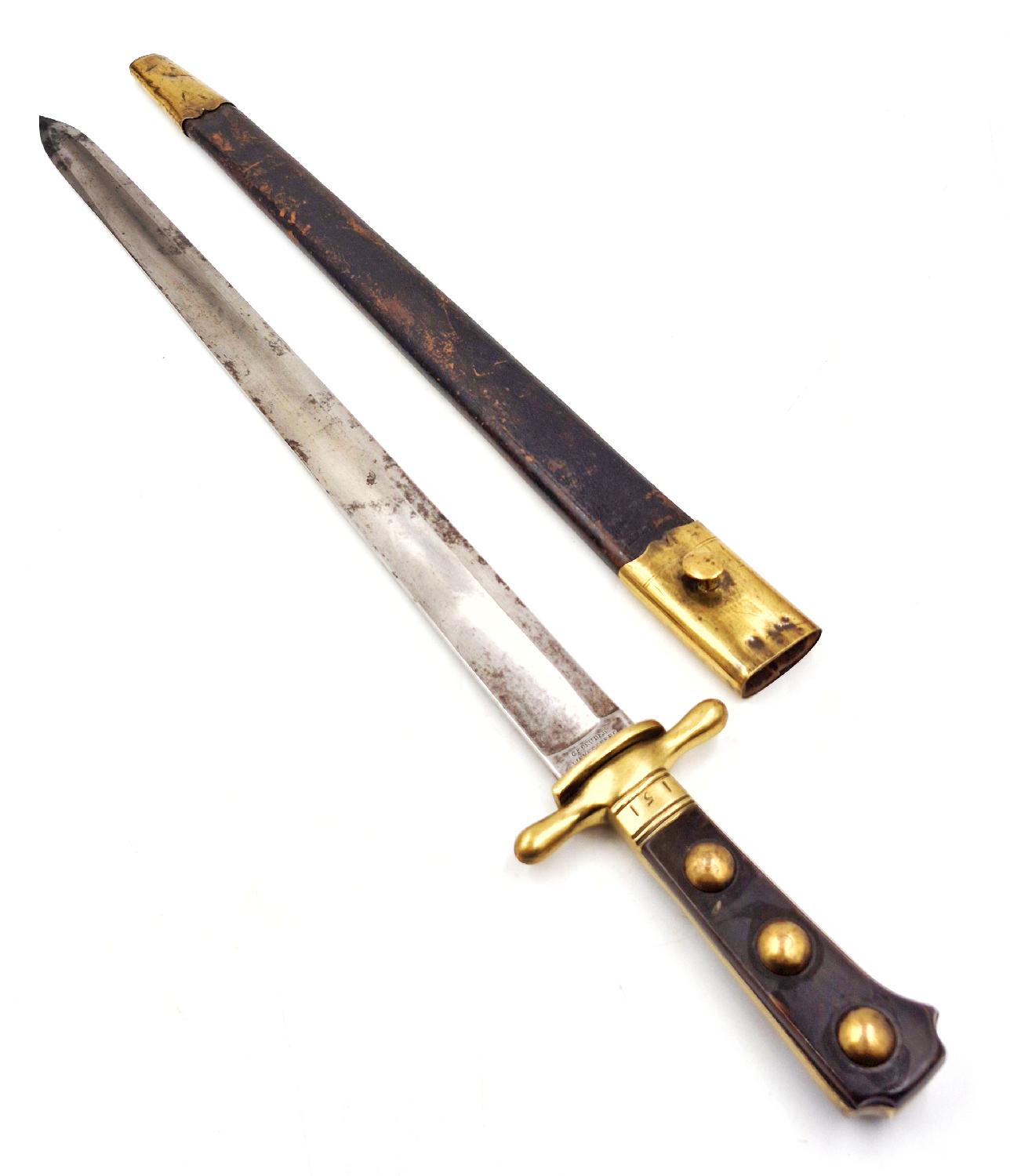 militaria : Glaive de Pionier Suisse modèle 1832