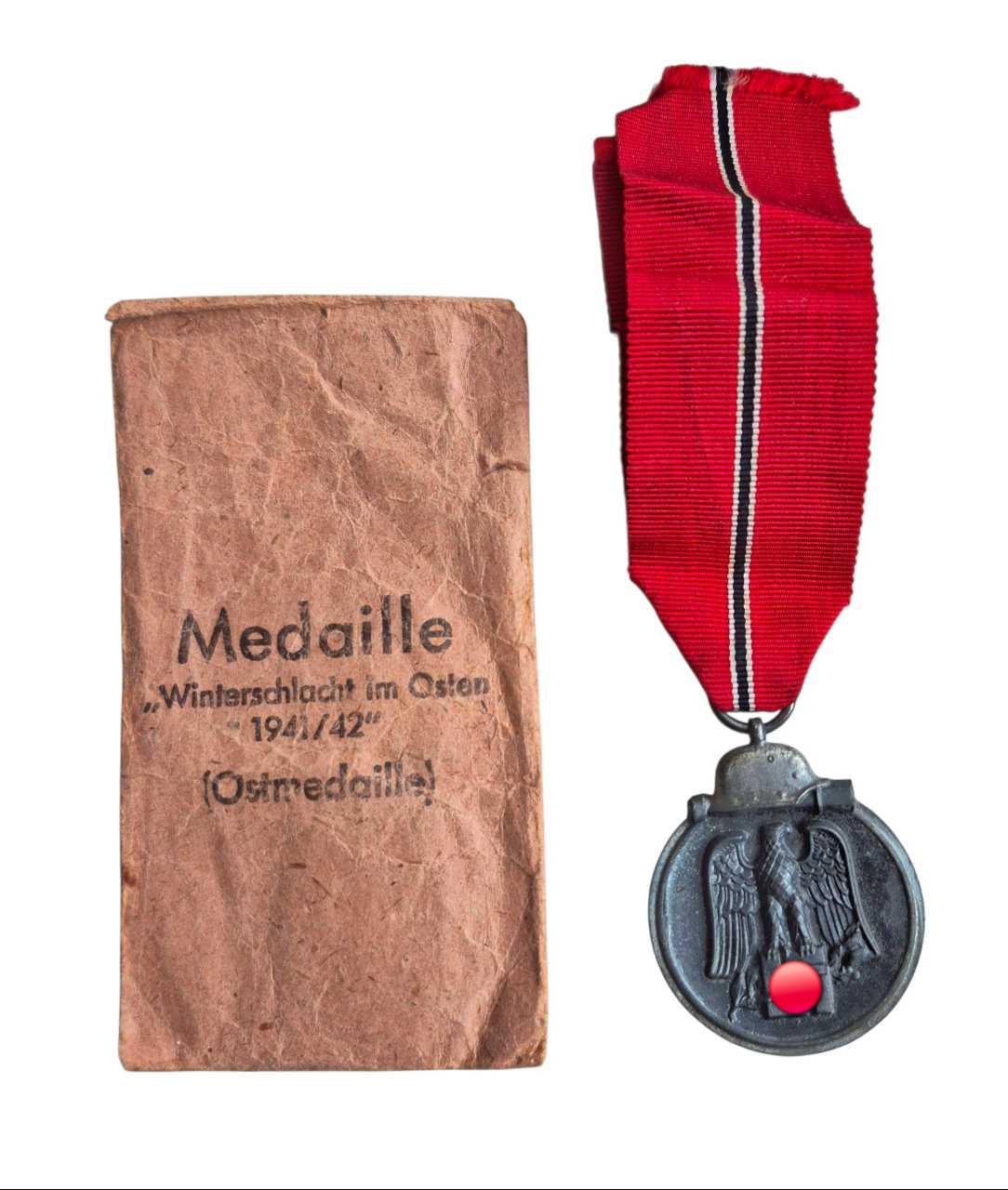 militaria : Médaille Front de l'Est 