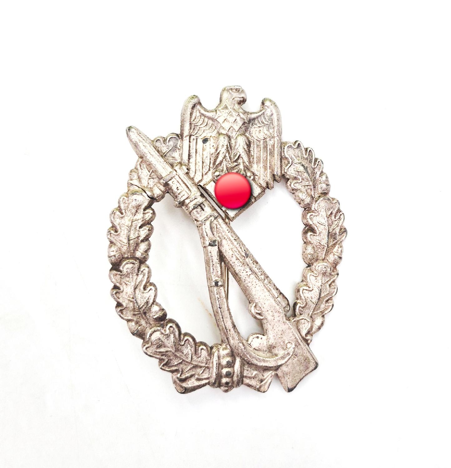 militaria : Infanterie Sturmabzeichen Argent 