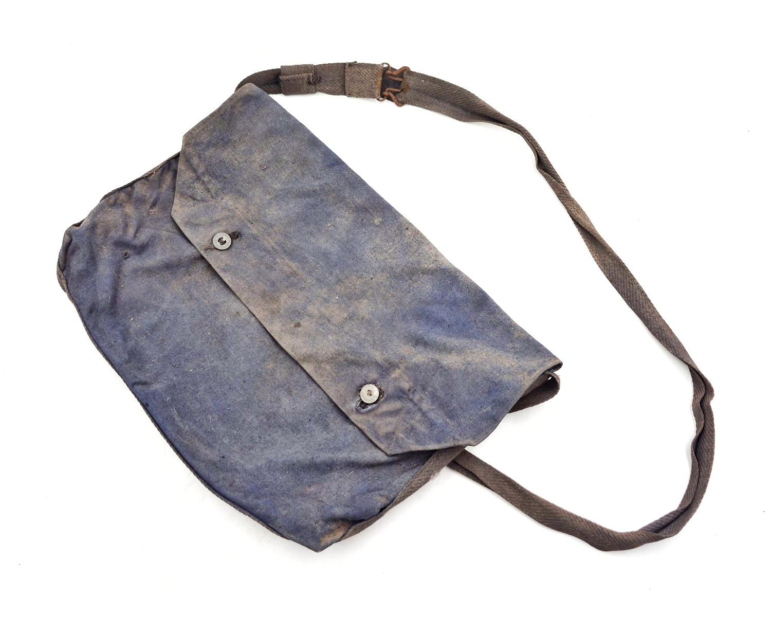 militaria : Musette 1892 bleue