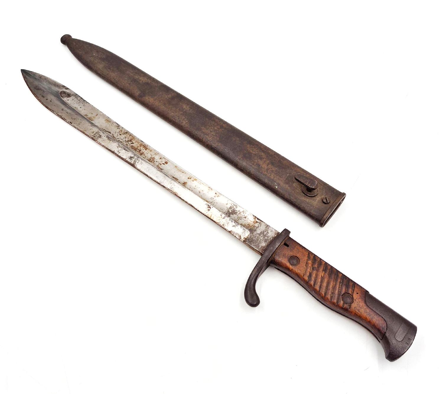 militaria : Baïonnette 98/05 datée 1918