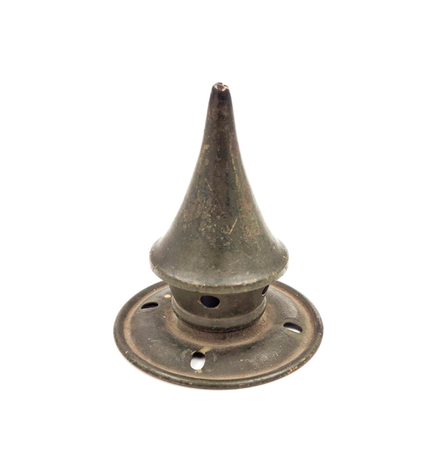 militaria : Pointe Feldgrau pour casque à pointe ersatz tôle