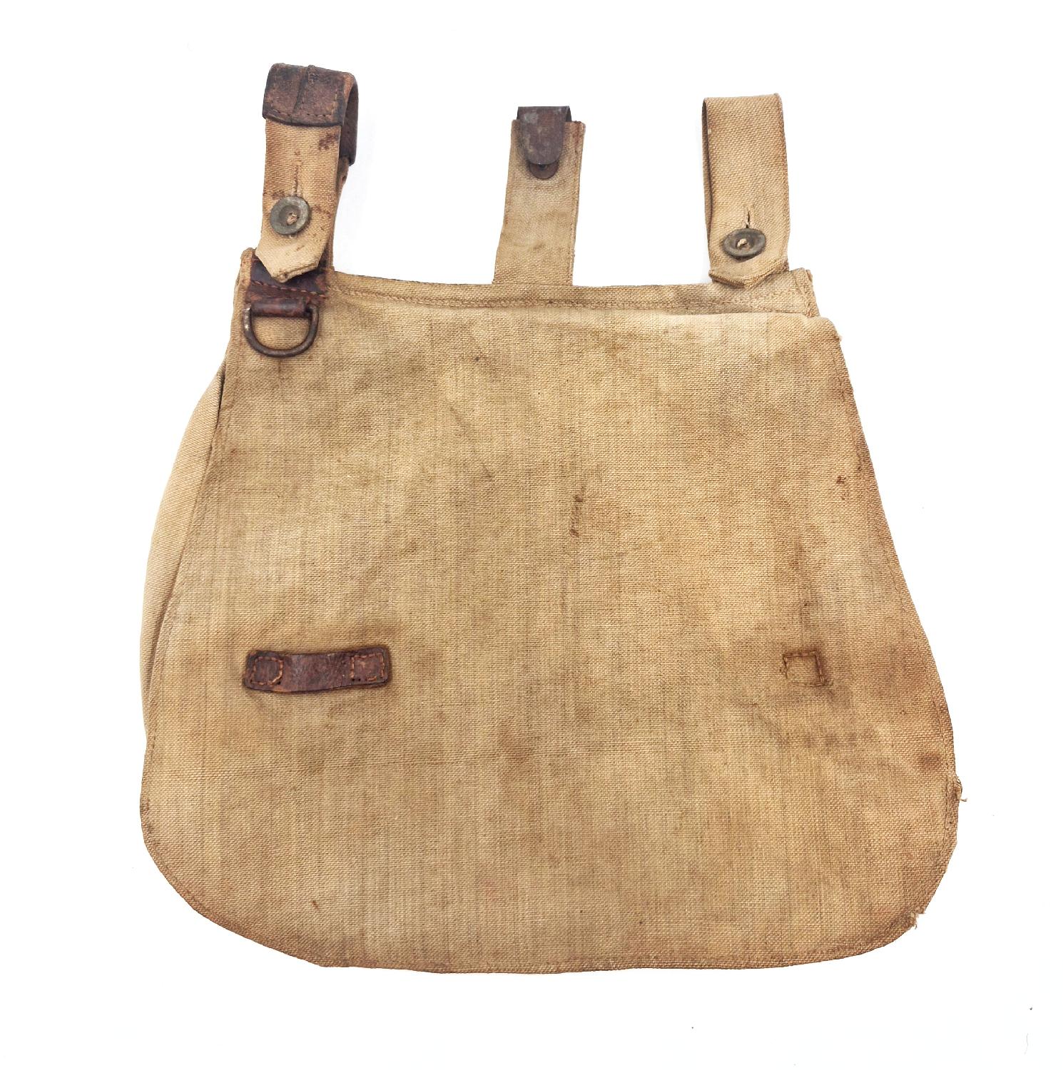 militaria : Brotbeutel allemand WWI nominatif