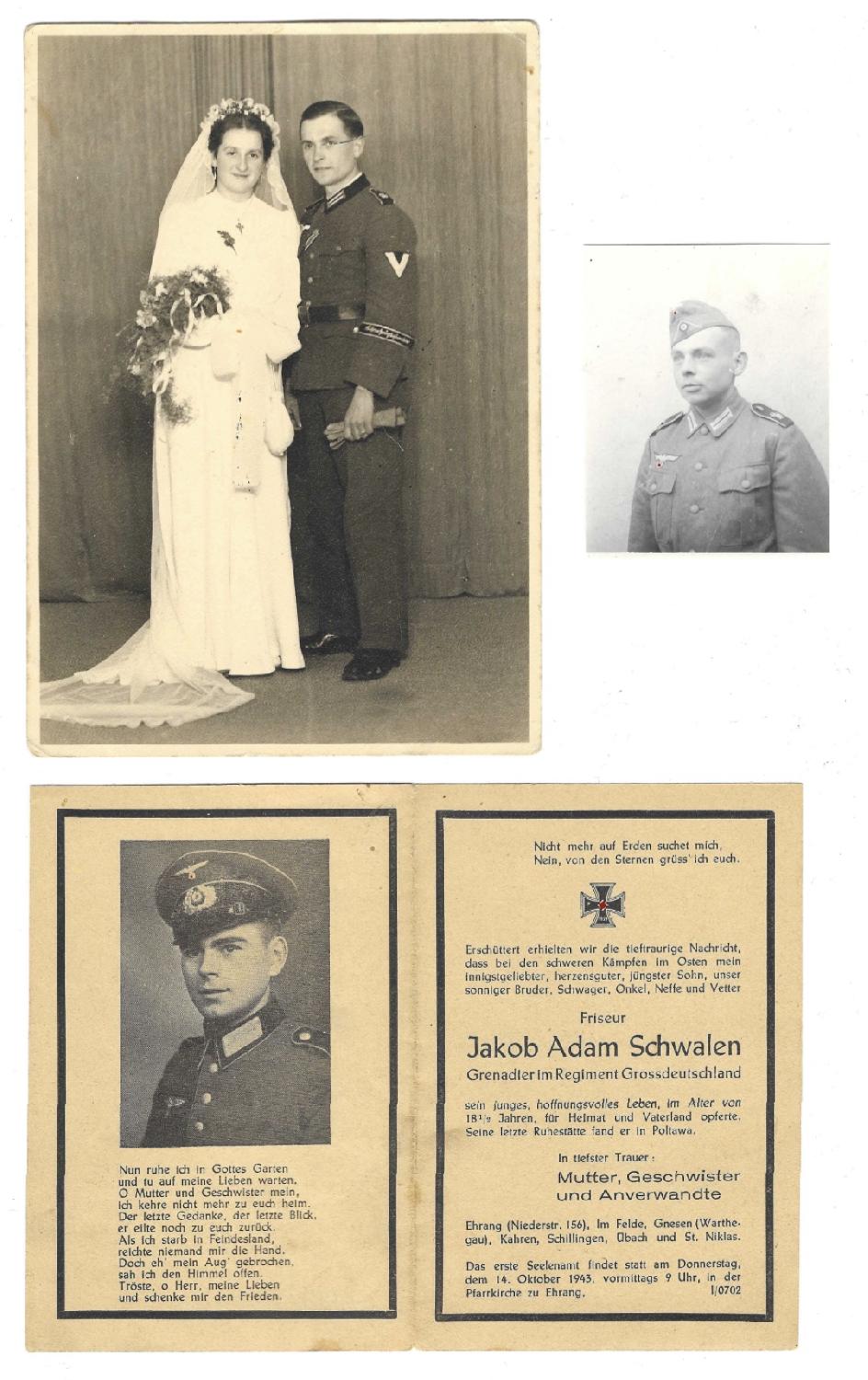 militaria : Grouping documents Großdeutschland