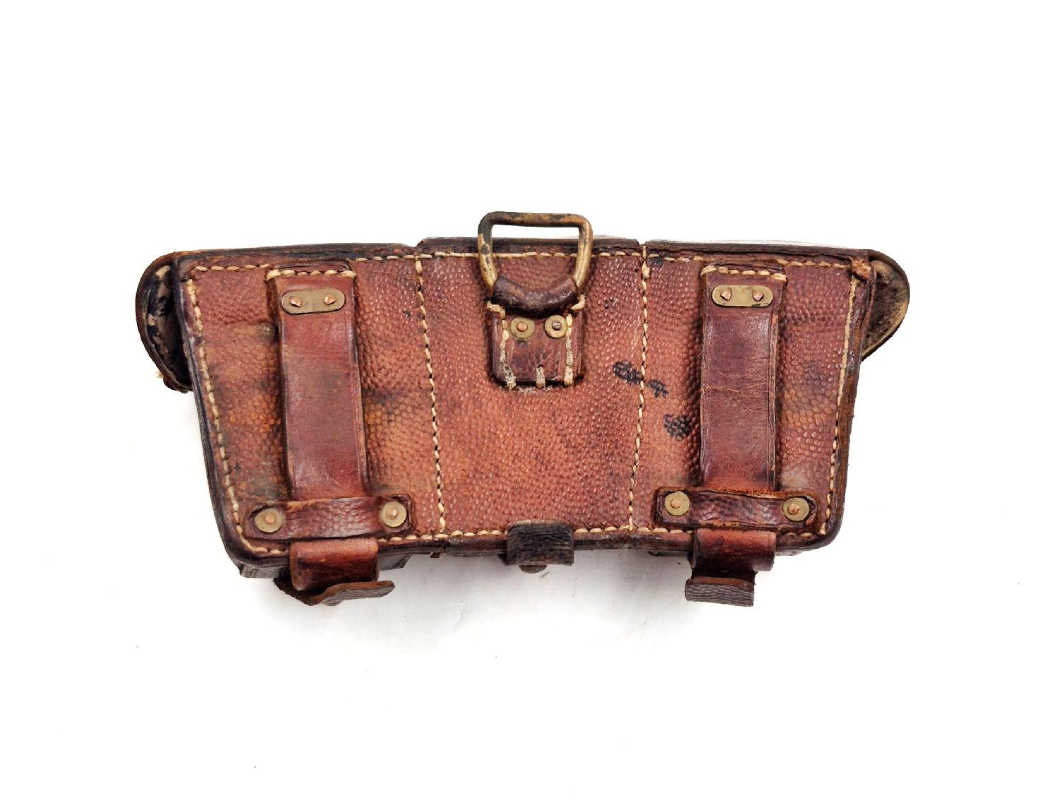 militaria : Cartouchiére modèle 1909 BA.XV JR.166 Bitche