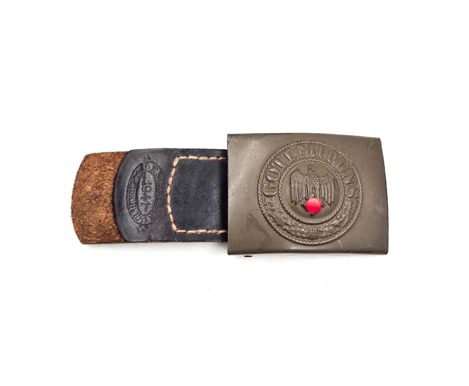 militaria : Boucle Wehrmacht Mint 