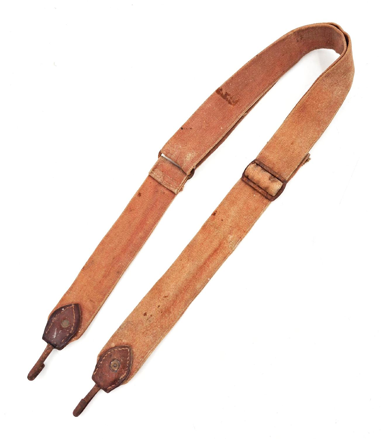 militaria : Sangle brotbeutel cachou allemande WW1