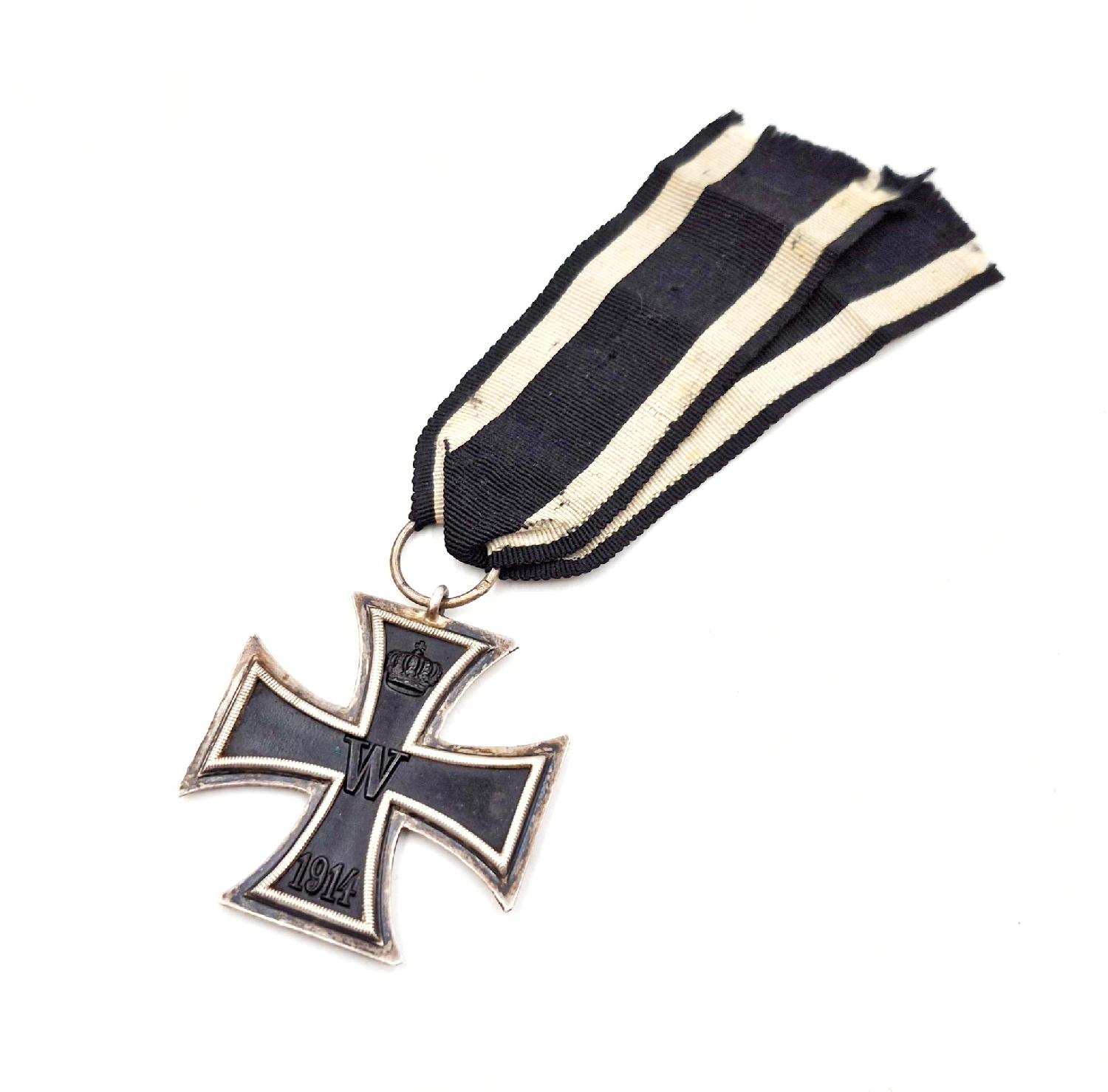 militaria : Croix de fer seconde classe 1914 fabricant 