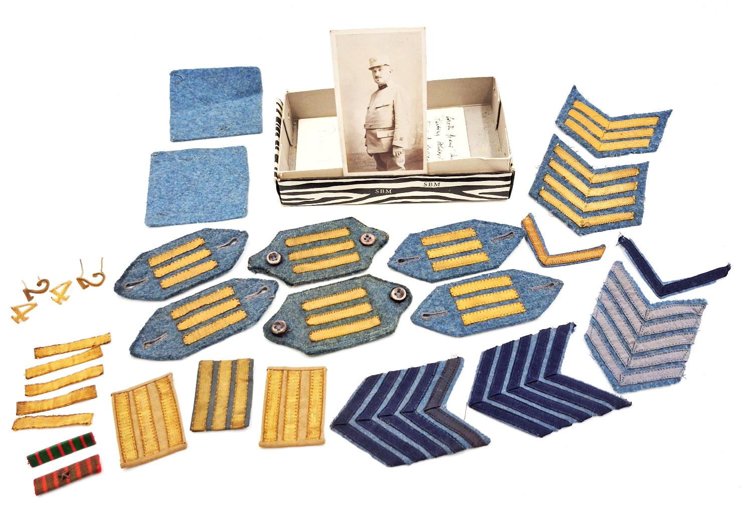 militaria : Souvenirs d'un capitaine du 42ème RI WW1