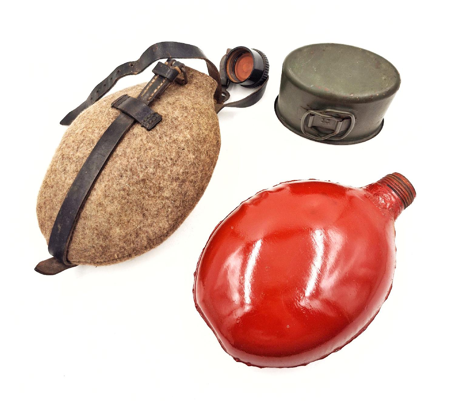 militaria : Bidon allemand fin de guerre 1943