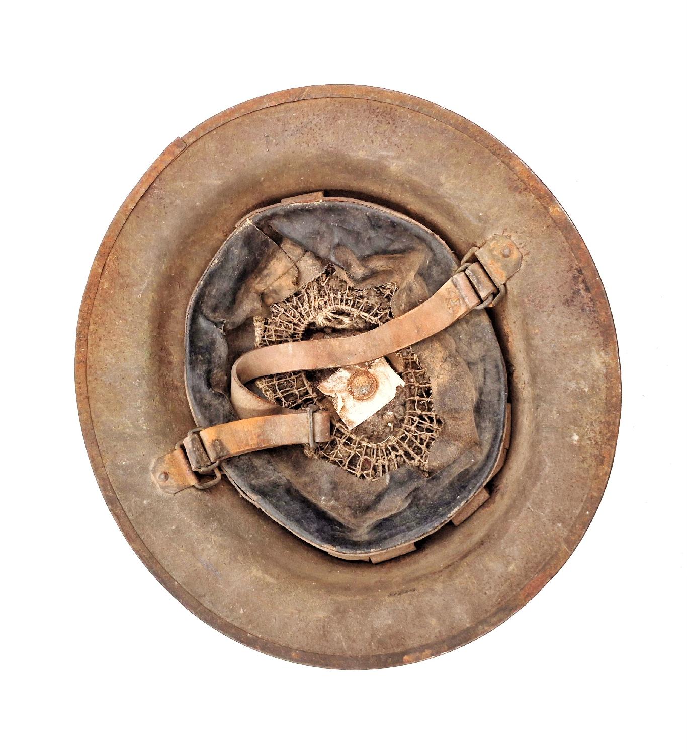 militaria : Casque US 17 complet