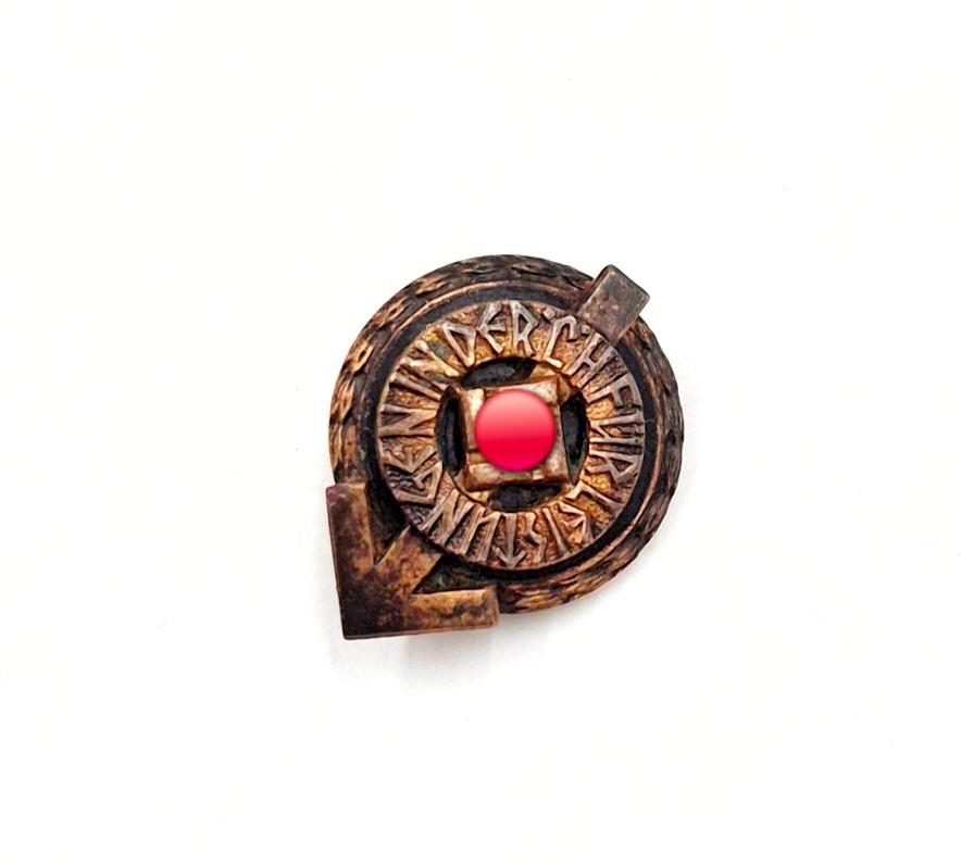 militaria : Brevet miniature Or sport HJ