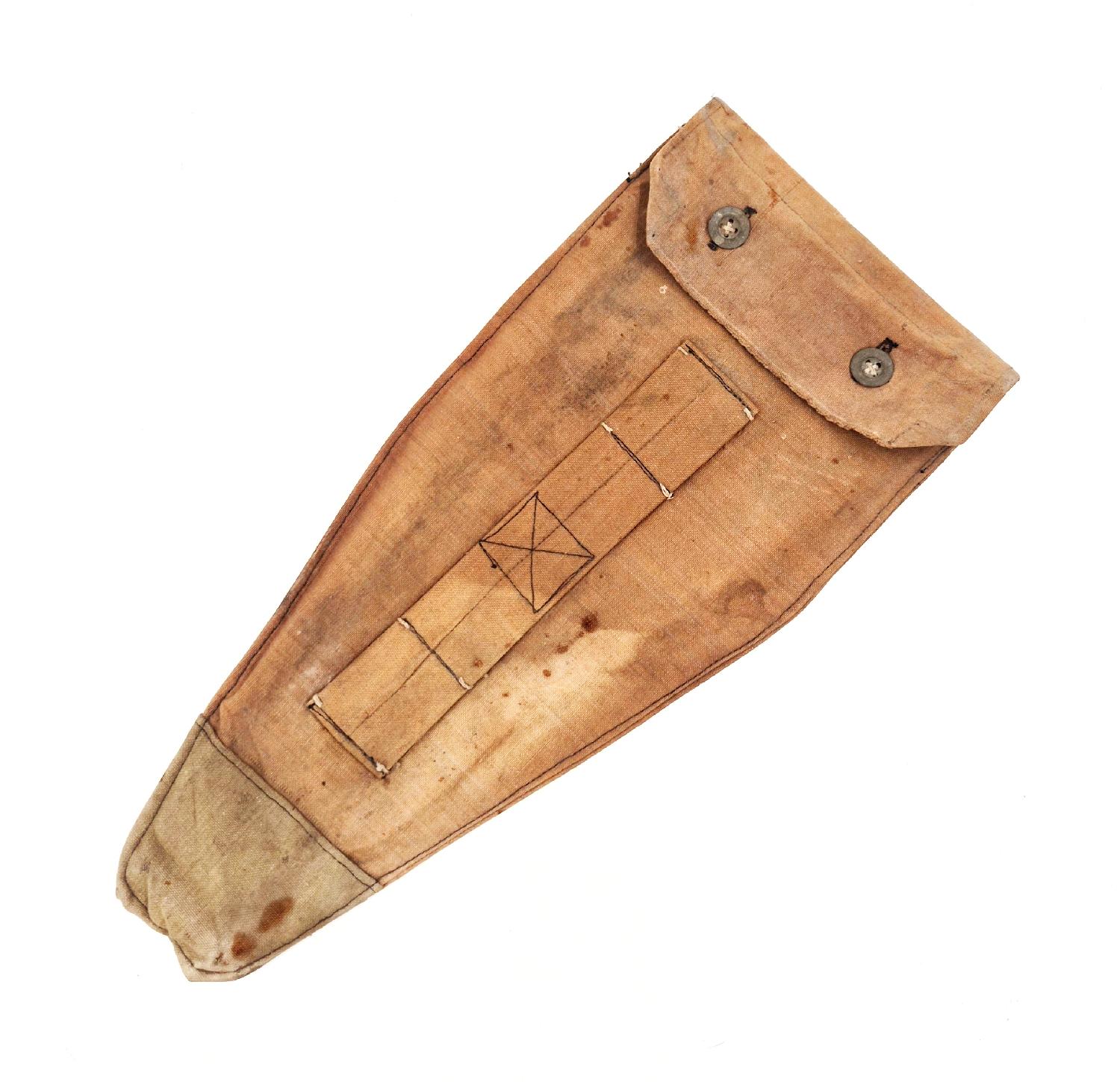 militaria : Étui ersatz pour Pelle / Pioche Seurre