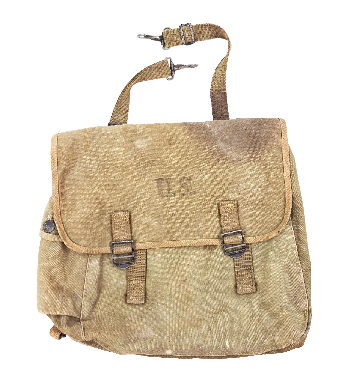 militaria : Musette US M36 terrain Alsace
