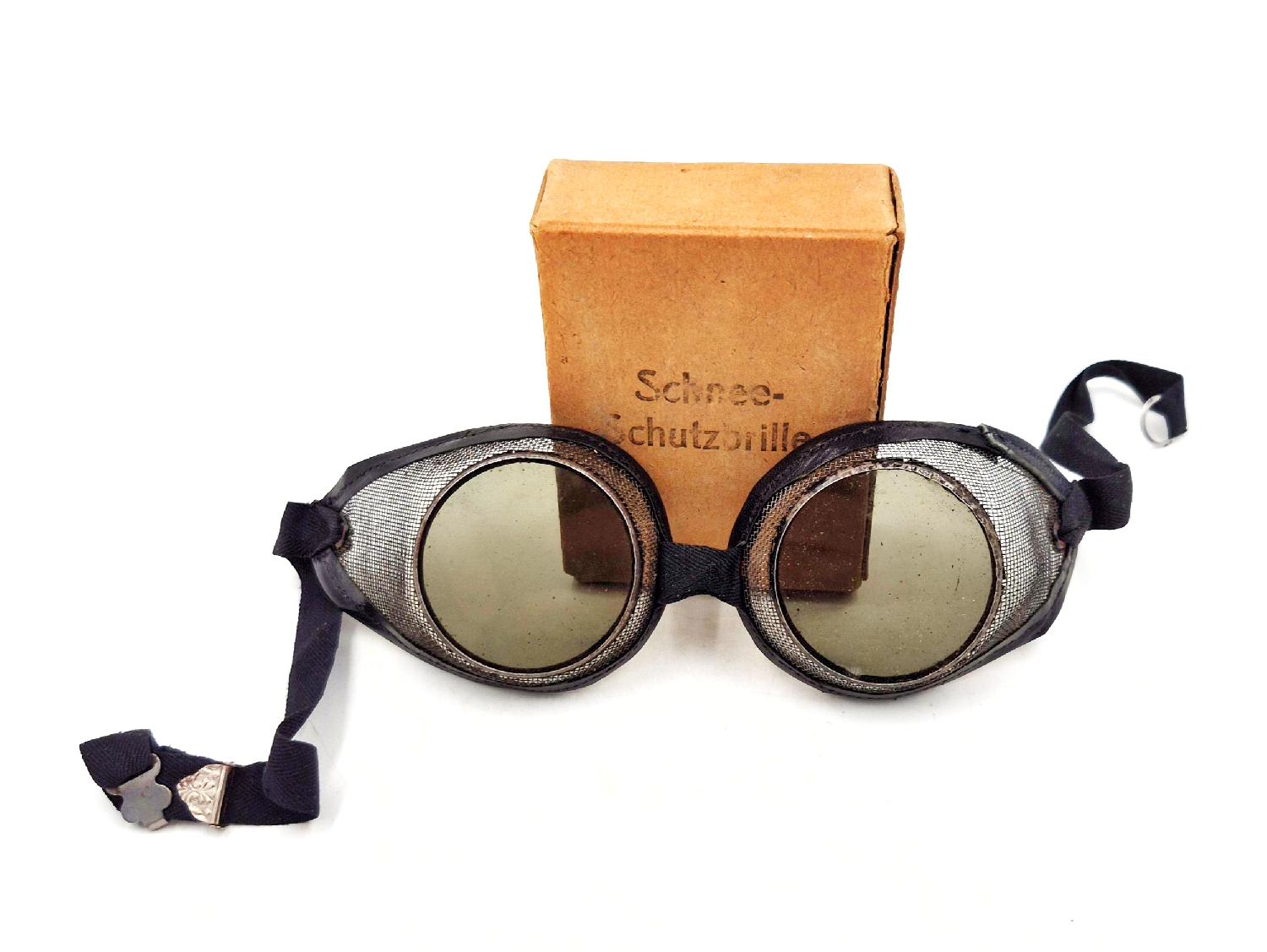militaria : Schnee Schutzbrille Wechmacht