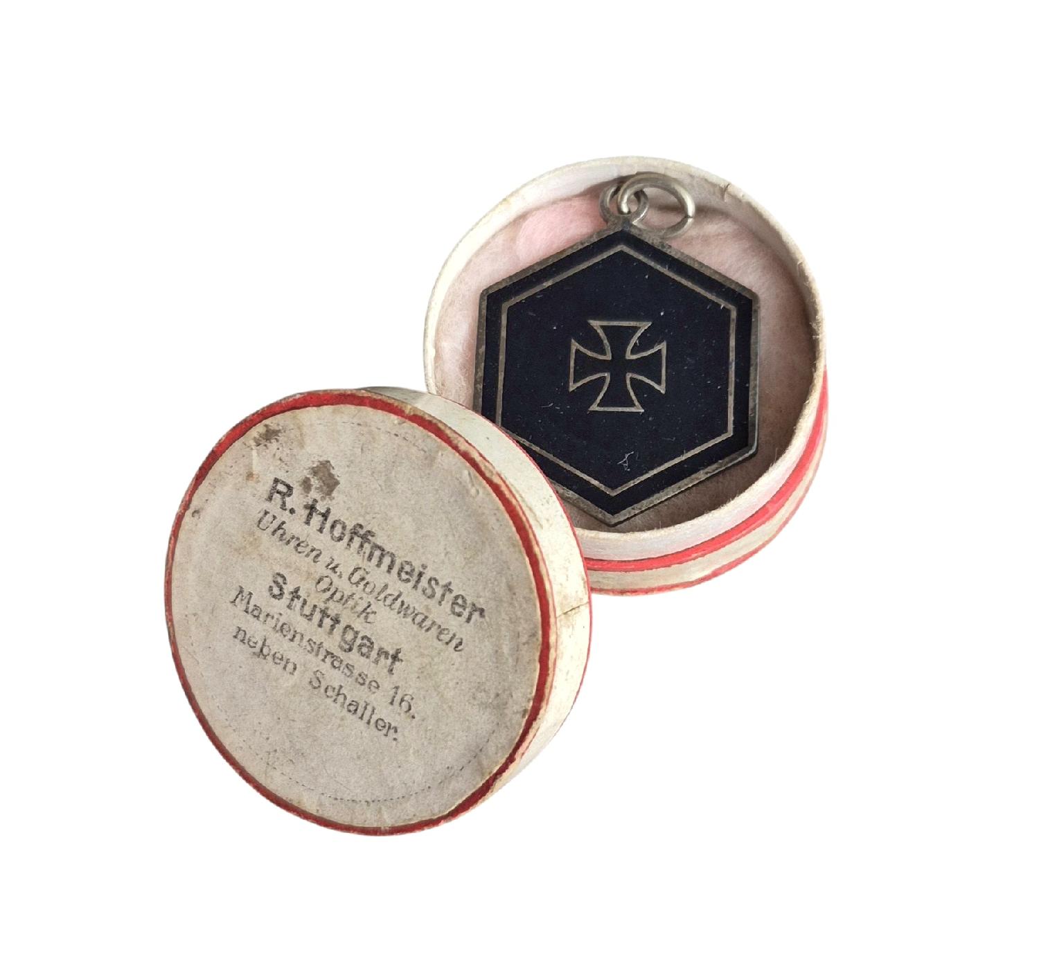 militaria : Pendentif patriotique allemand WWI