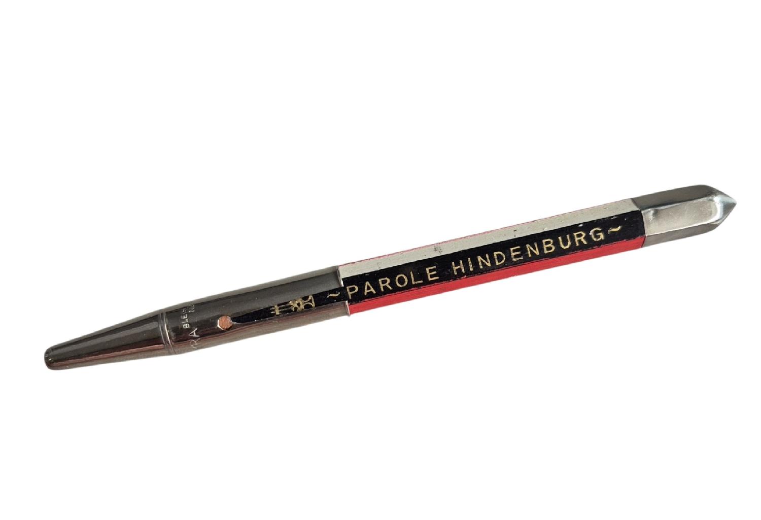 militaria : Crayon patriotique allemand WWI Hindenburg