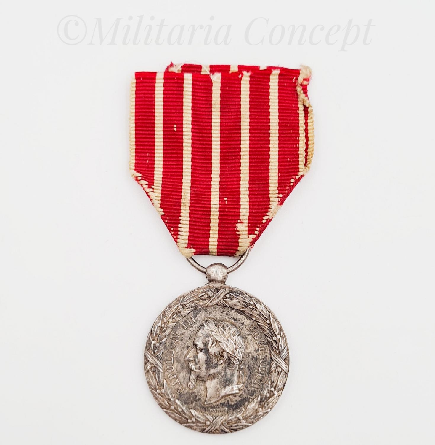 militaria : Médaille de la campagne d'Italie 1859